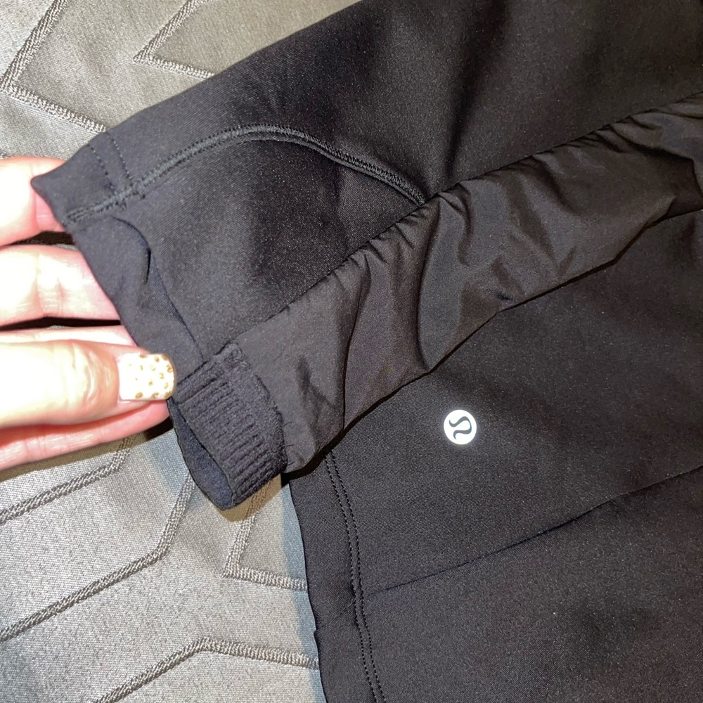 Lululemon Down For It All 1/2 Zip Pullover Jacket Black 12 - Picture 8 of 13
